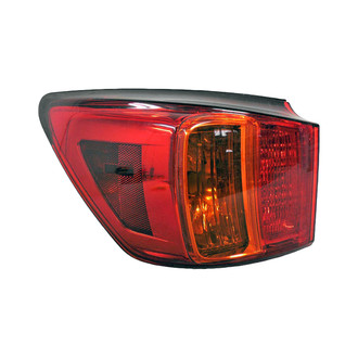 Pacific Best® - Driver Side Outer Replacement Tail Light (Standard Line)