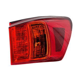 Pacific Best® - Passenger Side Outer Replacement Tail Light (CAPA Certified)