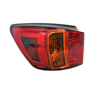 Pacific Best® - Driver Side Outer Replacement Tail Light (CAPA Certified)