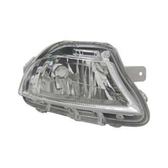 Pacific Best® - Passenger Side Replacement Fog Light Lens and Housing (CAPA Certified)