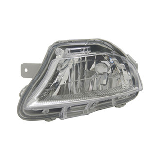 Pacific Best® - Driver Side Replacement Fog Light Lens and Housing (CAPA Certified)