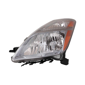 Pacific Best® - Driver Side Replacement Headlight Lens and Housing (Standard Line)