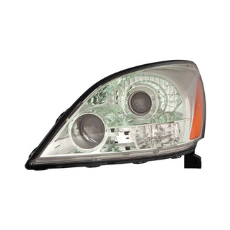 Pacific Best® - Driver Side Replacement Headlight Lens and Housing (CAPA Certified)
