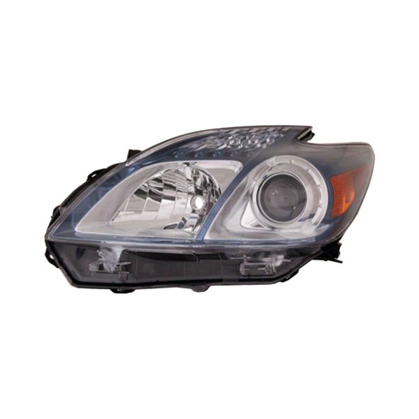 Pacific Best® - Driver Side Replacement Headlight, Toyota Prius