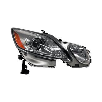 Pacific Best® - Passenger Side Replacement Headlight (Standard Line)