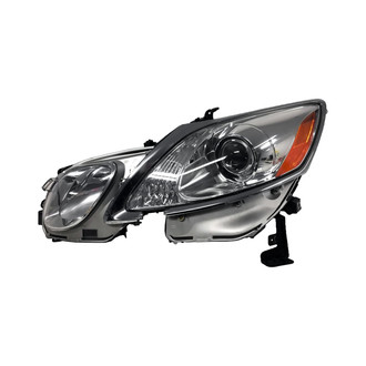 Pacific Best® - Driver Side Replacement Headlight (Standard Line)