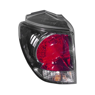 Pacific Best® - Driver Side Outer Replacement Tail Light Lens and Housing (Standard Line)