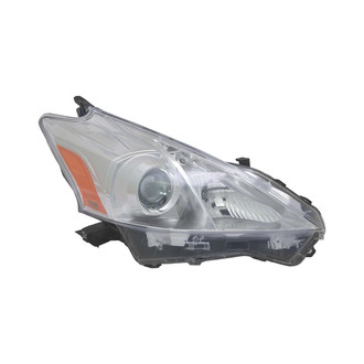 Pacific Best® - Passenger Side Replacement Headlight (CAPA Certified)