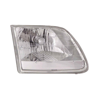 Pacific Best® - Driver Side Replacement Headlight (Standard Line)