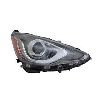 Pacific Best® - Passenger Side Replacement Headlight (CAPA Certified)