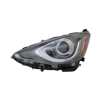 Pacific Best® - Driver Side Replacement Headlight (CAPA Certified)