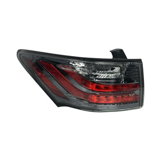 Pacific Best® - Driver Side Outer Replacement Tail Light (CAPA Certified)