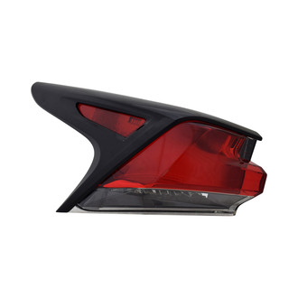 Pacific Best® - Driver Side Outer Replacement Tail Light (Standard Line)
