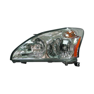 Pacific Best® - Driver Side Replacement Headlight (Standard Line)