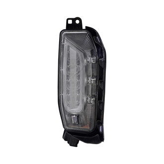 Pacific Best® - Passenger Side Replacement Daytime Running Light (CAPA Certified)