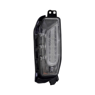 Pacific Best® - Driver Side Replacement Daytime Running Light (CAPA Certified)