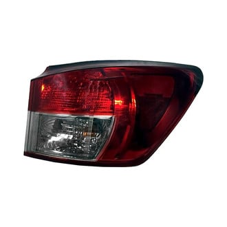 Pacific Best® - Passenger Side Outer Replacement Tail Light Lens and Housing (Standard Line)