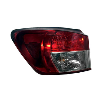 Pacific Best® - Driver Side Outer Replacement Tail Light Lens and Housing (Standard Line)