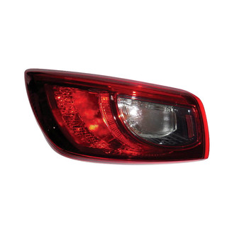 Pacific Best® - Driver Side Outer Replacement Tail Light (CAPA Certified)