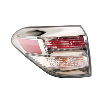 Pacific Best® - Driver Side Outer Replacement Tail Light (Standard Line)