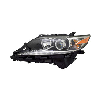 Pacific Best® - Driver Side Replacement Headlight Lens and Housing (Standard Line)
