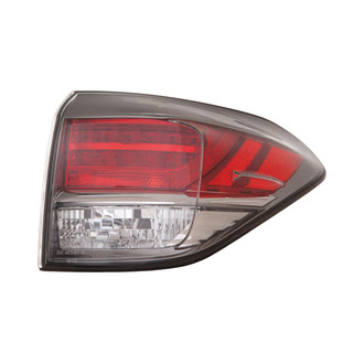 Pacific Best® - Passenger Side Outer Replacement Tail Light (CAPA Certified)