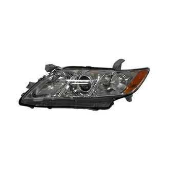 Pacific Best® - Driver Side Replacement Headlight Lens and Housing (CAPA Certified)