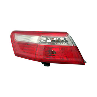 Pacific Best® - Driver Side Outer Replacement Tail Light (Standard Line)