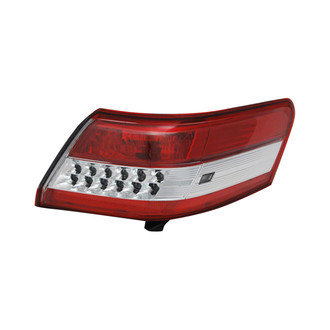 Pacific Best® - Passenger Side Outer Replacement Tail Light (CAPA Certified)