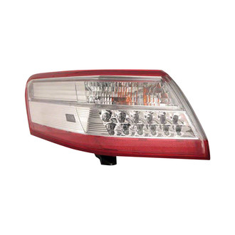 Pacific Best® - Driver Side Outer Replacement Tail Light (Standard Line)