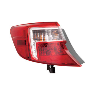 Pacific Best® - Driver Side Outer Replacement Tail Light (Standard Line)