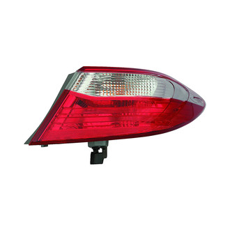 Pacific Best® - Passenger Side Outer Replacement Tail Light (CAPA Certified)