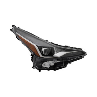 Pacific Best® - Passenger Side Replacement Headlight (Standard Line)