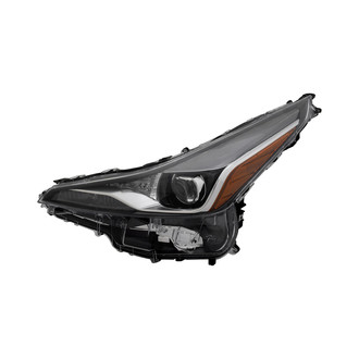 Pacific Best® - Driver Side Replacement Headlight (Standard Line)