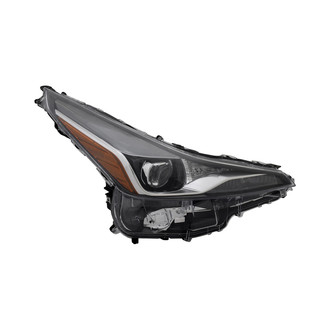Pacific Best® - Passenger Side Replacement Headlight (CAPA Certified)