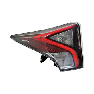 Pacific Best® - Driver Side Upper Replacement Tail Light Lens and Housing (Standard Line)
