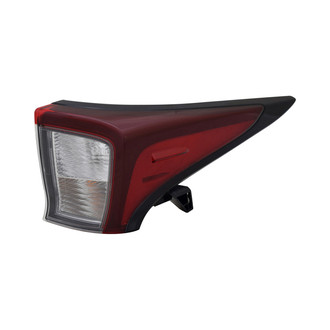 Pacific Best® - Passenger Side Upper Replacement Tail Light (CAPA Certified)
