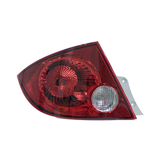 Pacific Best® - Driver Side Replacement Tail Light (CAPA Certified)
