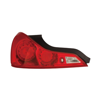 Pacific Best® - Driver Side Outer Replacement Tail Light (Standard Line)