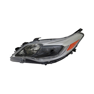 Pacific Best® - Driver Side Replacement Headlight Lens and Housing (NSF Certified)