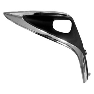 Pacific Best® - Front Driver Side Fog Light Bezel (Standard Line)