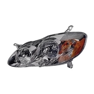 Pacific Best® - Driver Side Replacement Headlight (CAPA Certified)