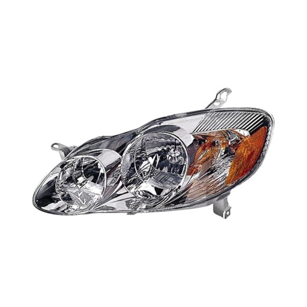 Pacific Best® - Passenger Side Replacement Headlight, Toyota Corolla