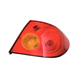 Pacific Best® - Passenger Side Outer Replacement Tail Light Lens and Housing (Standard Line)