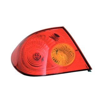 Pacific Best® - Driver Side Outer Replacement Tail Light (Standard Line)