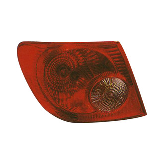 Pacific Best® - Driver Side Outer Replacement Tail Light (Standard Line)