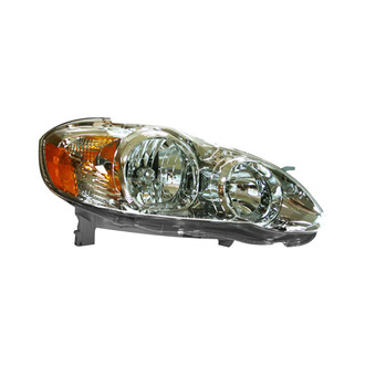 Pacific Best® - Passenger Side Replacement Headlight (CAPA Certified)