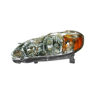 Pacific Best® - Driver Side Replacement Headlight (CAPA Certified)