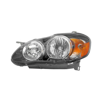Pacific Best® - Driver Side Replacement Headlight (CAPA Certified)