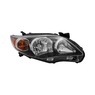 Pacific Best® - Passenger Side Replacement Headlight (Standard Line)